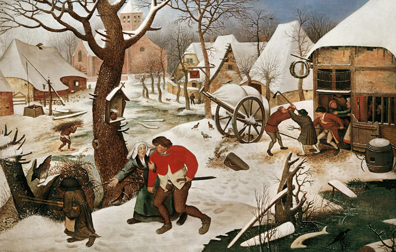 Rückkehr von der Herberge von Pieter Bruegel d. Ä.
