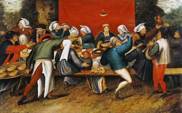 Das Hochzeitsmahl von Pieter Bruegel d. Ä.