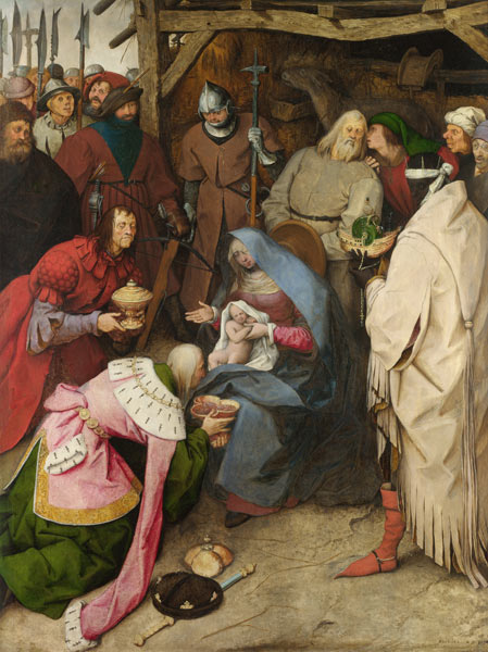 The Adoration of the Kings von Pieter Bruegel d. Ä.
