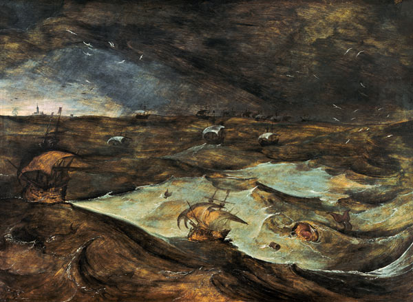 Seesturm von Pieter Bruegel d. Ä.