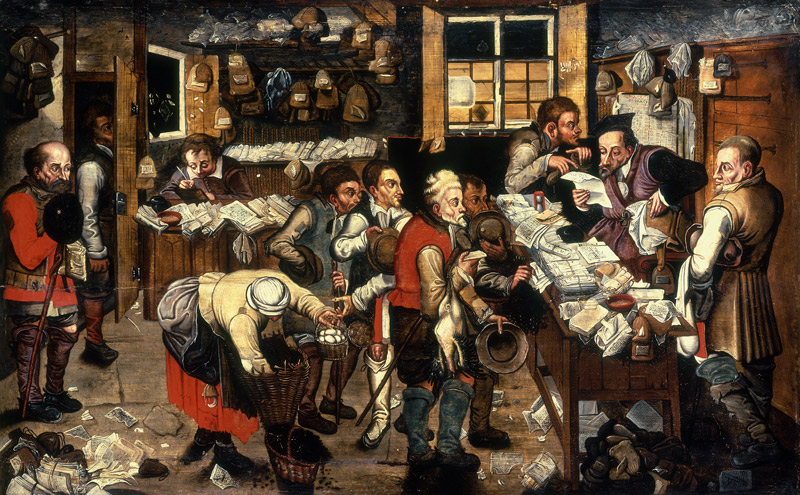 The Rent Collectors von Pieter Brueghel d. J.