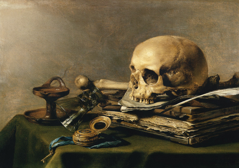Vanitas-Stillleben von Pieter Claesz