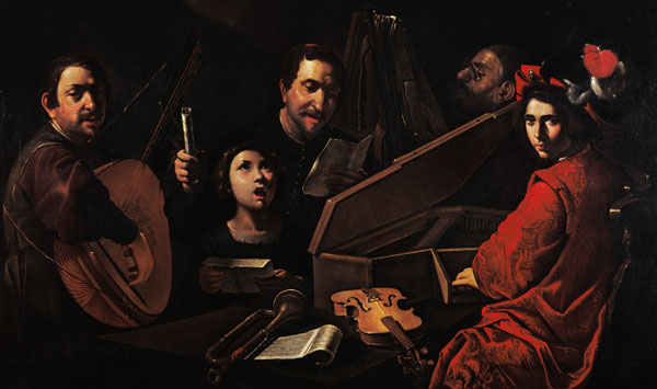 Concert with Musicians and Singers von Pietro Paolini
