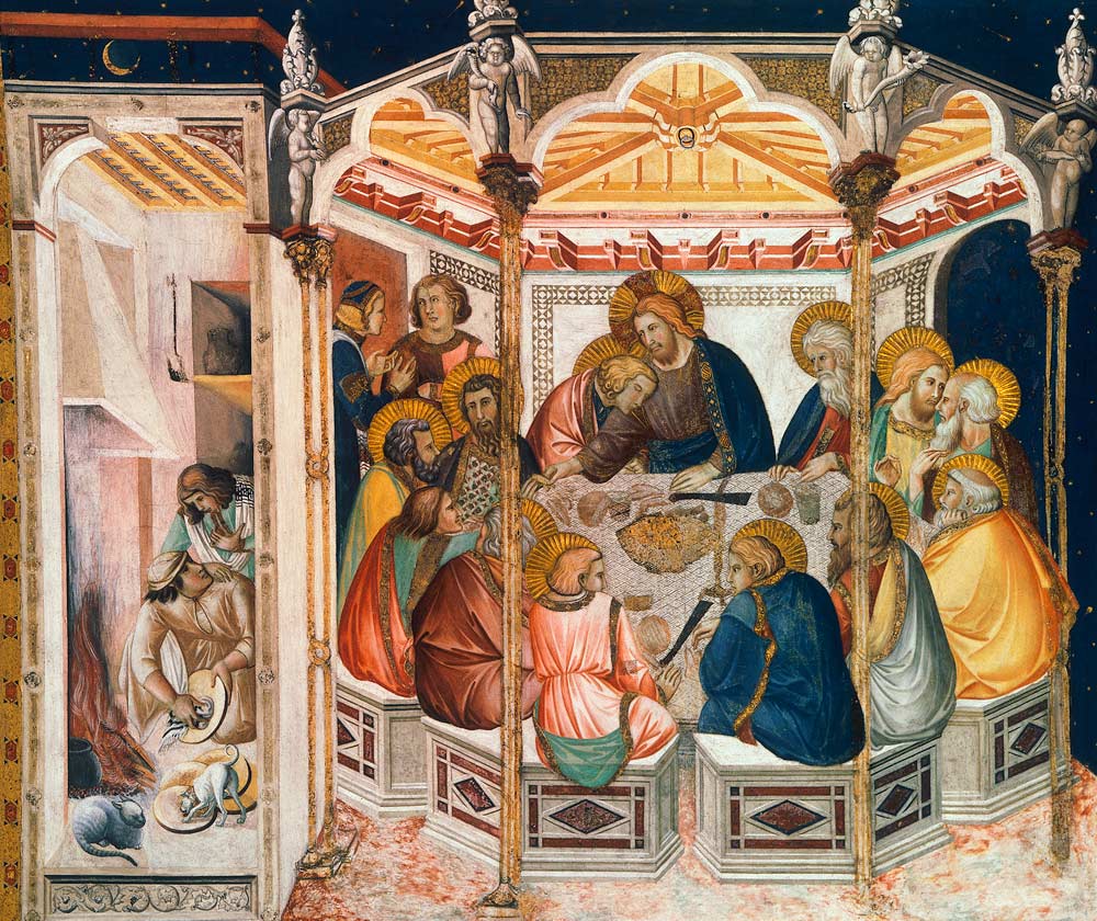The Last Supper von Pietro Lorenzetti