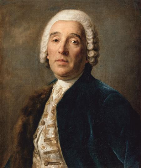 Porträt des Architekten Bartolomeo Francesco Rastrelli (1700-1771)