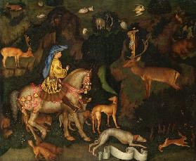 Die Vision des heiligen Eustachius