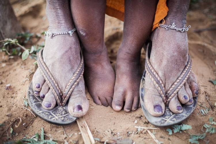 Mother and child von Piyush Goswami