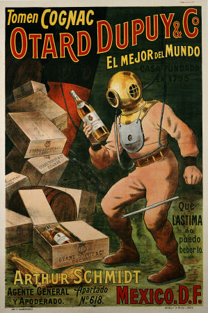 Cognac Otard Dupuy & Co von Plakatkunst