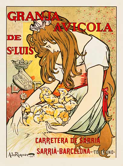 Granja Avicola De Sn von Plakatkunst