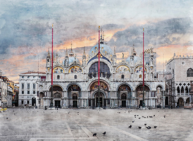 Venedig Markusdom von Regina Porip