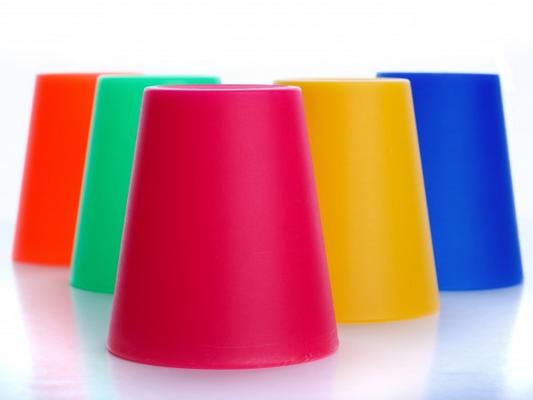 Colored container abstract von Quentin Bargate