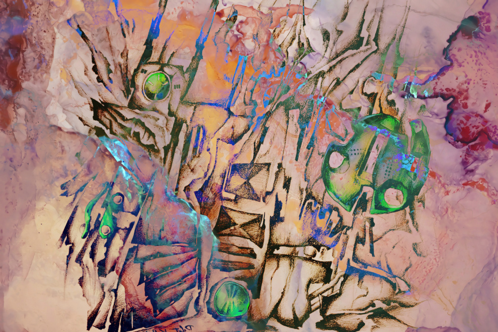 The night composition von Rafal Kulik