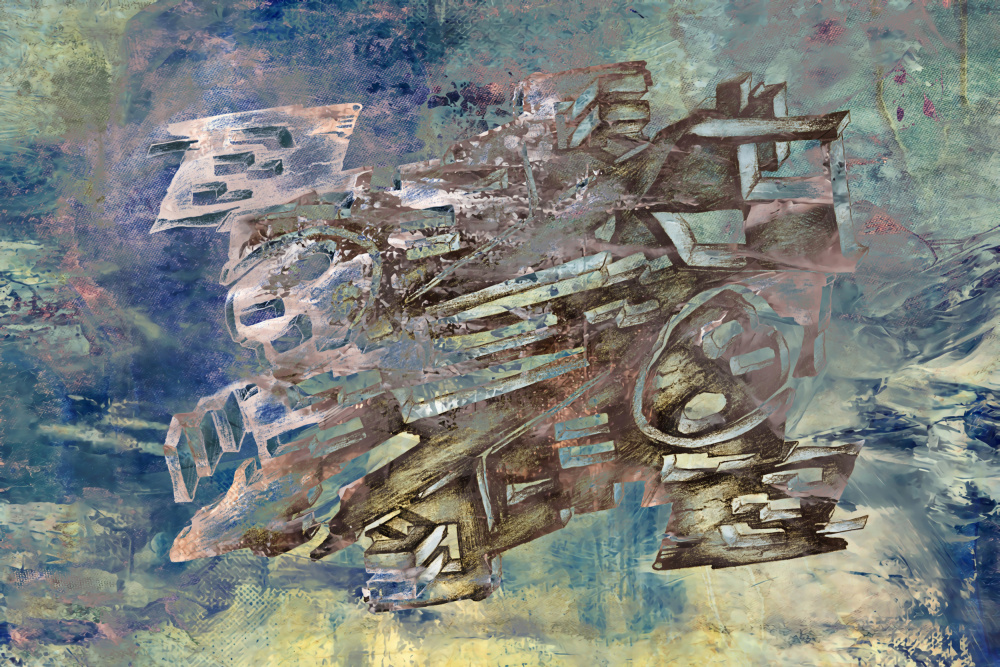 The night composition No. 2 von Rafal Kulik