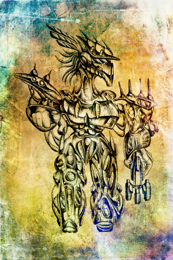 It was not me cyborg von Rafal Kulik