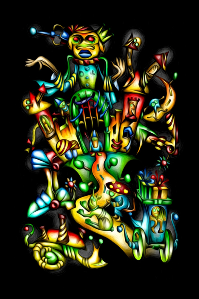 Mushroom cabbie 2 - ugly princess von Rafal Kulik