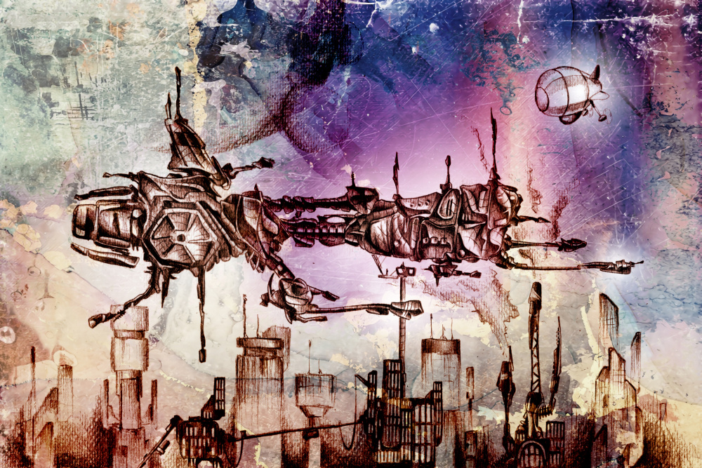 Tropolis city von Rafal Kulik