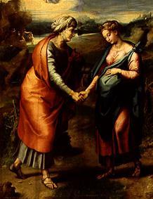 Heimsuchung Mariae von Raffael - Raffaello Santi