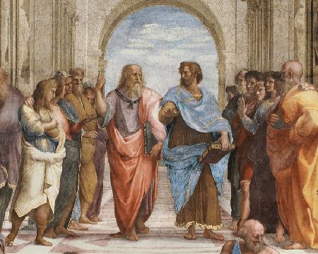 Die Schule von Athen (Detail)