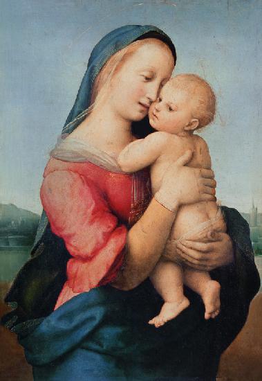 Raffael, Tempi Madonna / Paint./c.1507