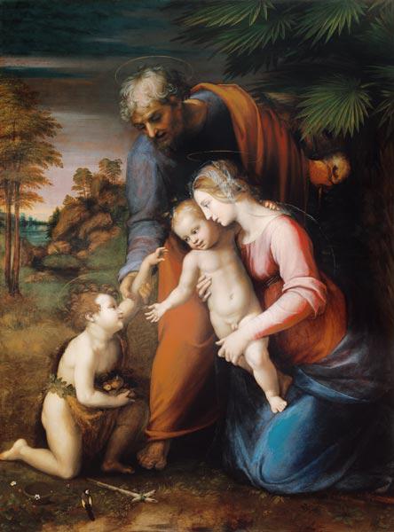Heilige Familie mit dem kleinem Johannes