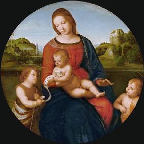 Maria mit dem Kind und dem kleinen Johannes d.T. (Madonna Terranuova)