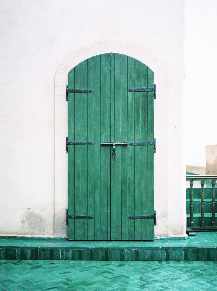 Marrakesh Green Door von Raisa Zwart