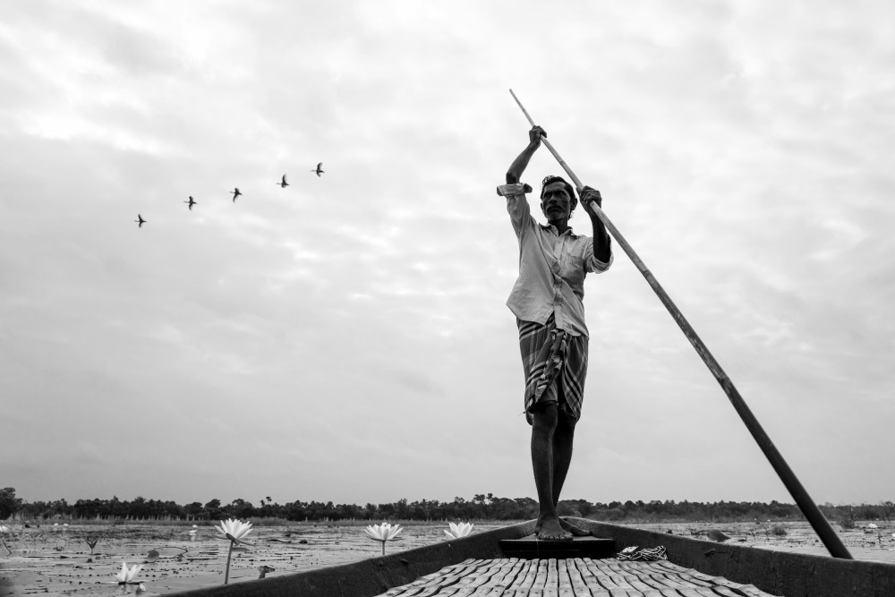 Village life von Rajarshi Bhattacharjee