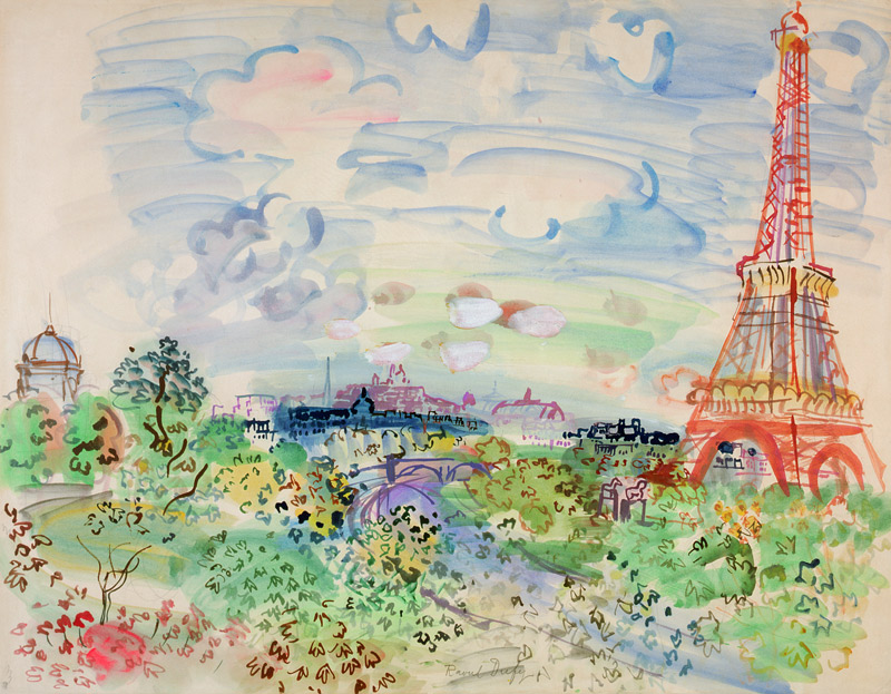 The Eiffel Tower von Raoul Dufy