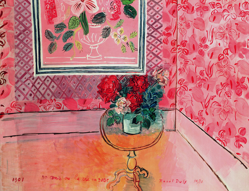 Thirty Years or La Vie en Rose von Raoul Dufy