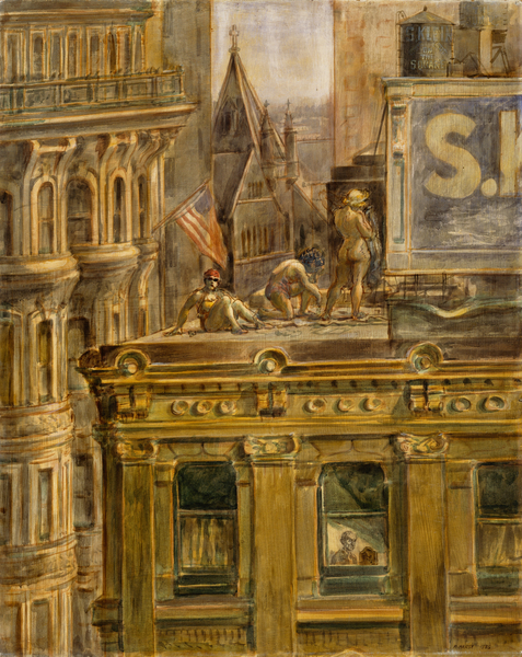 View from my Window von Reginald Marsh