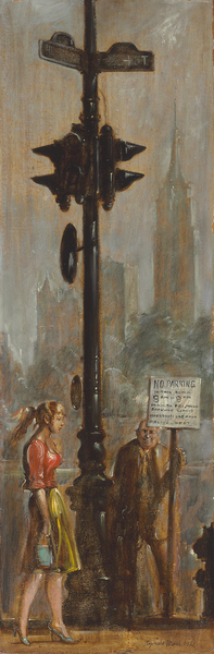 Broadway and 14th Street von Reginald Marsh