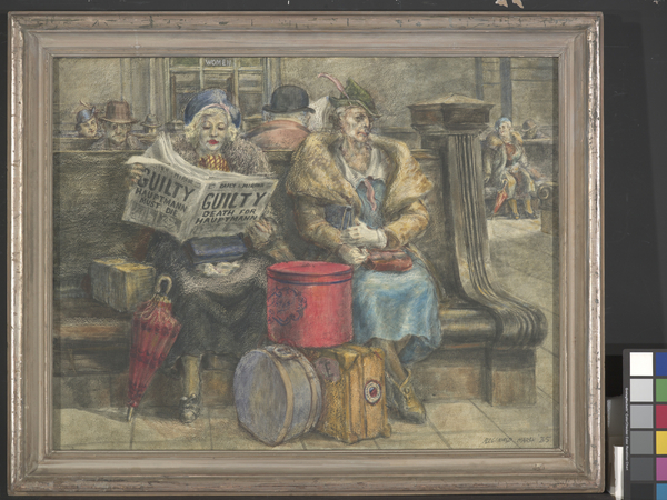 Hauptmann Must Die von Reginald Marsh