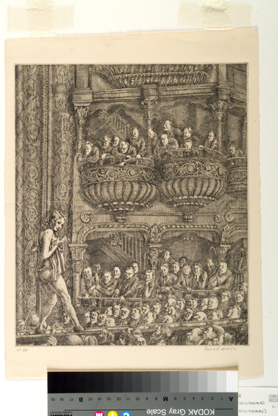 Gaiety Burlesque von Reginald Marsh