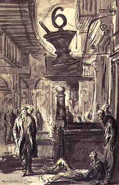 No. 6 - Bowery von Reginald Marsh