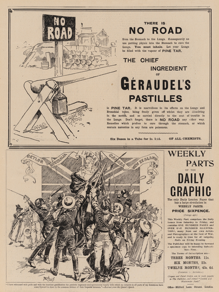 Page of Advertisements von Reginald Thomas Cleaver