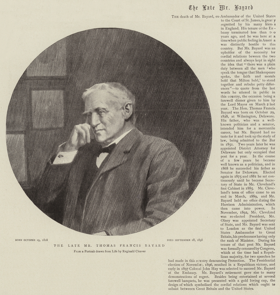The Late Mr Thomas Francis Bayard von Reginald Thomas Cleaver