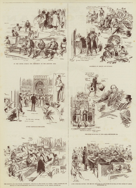 The Home Rule Session, Some Daily Graphic Sketches in Parliament von Reginald Thomas Cleaver