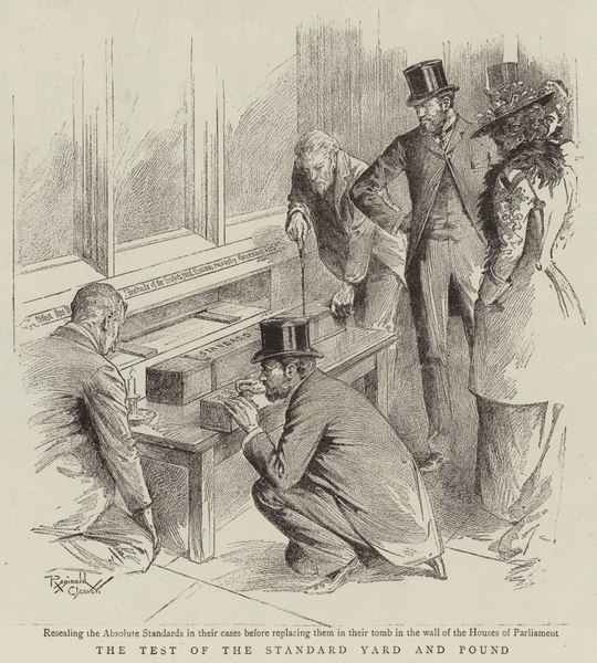 The Test of the Standard Yard and Pound von Reginald Thomas Cleaver