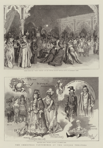 The Christmas Pantomimes at the London Theatres von Reginald Thomas Cleaver