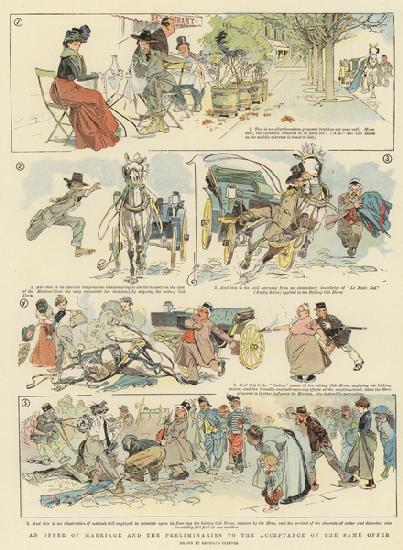 An Offer of Marriage and the Preliminaries to the Acceptance of the Same Offer