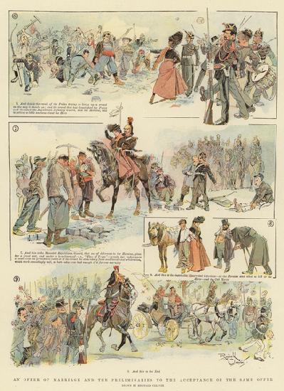 An Offer of Marriage and the Preliminaries to the Acceptance of the Same Offer