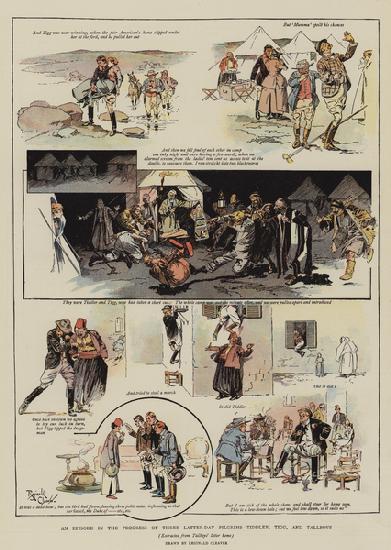 An Episode in the Progress of Three Latter-Day Pilgrims, Tiddler, Tigg, and Tallboys