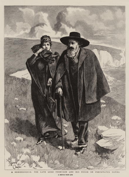 A Reminiscence, the Late Lord Tennyson and his Nurse on Freshwater Downs von Reginald Thomas Cleaver