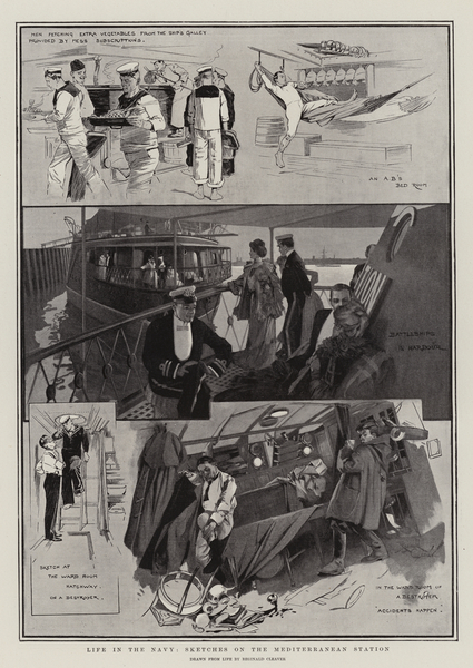 Life in the Navy, Sketches on the Mediterranean Station von Reginald Thomas Cleaver