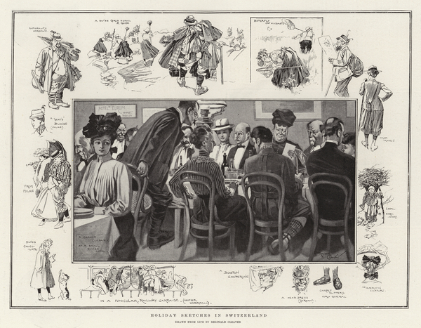 Holiday Sketches in Switzerland von Reginald Thomas Cleaver