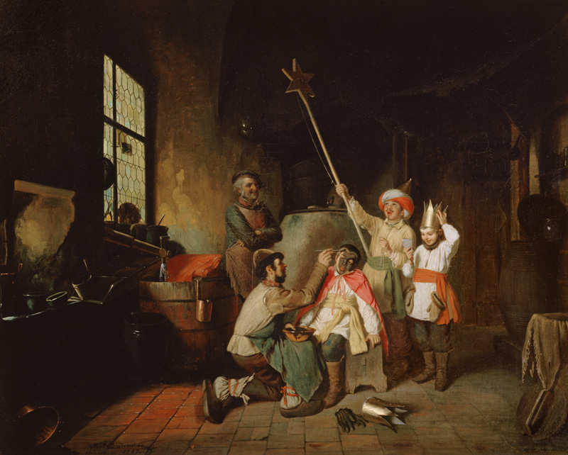 Die Sternsinger von Reinhard Sebastian Zimmermann