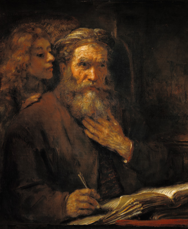 Matthew the Evangelist von Rembrandt van Rijn