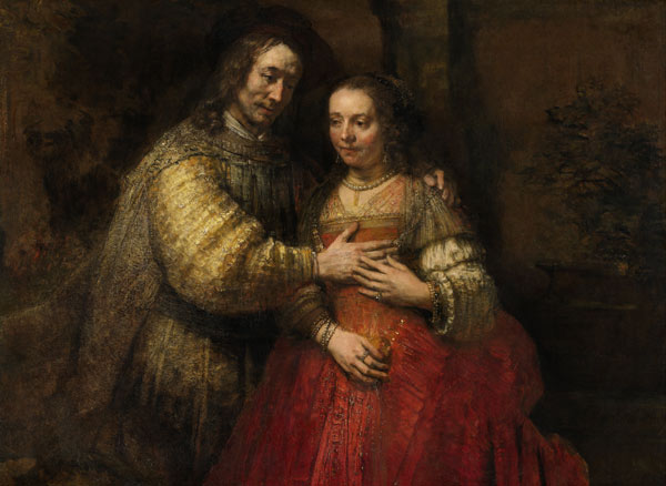 Das Brautpaar von Rembrandt van Rijn