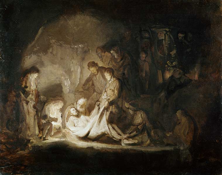 Grablegung Christi von Rembrandt van Rijn