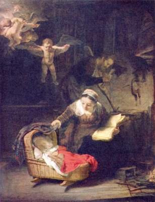 Hl. Familie von Rembrandt van Rijn